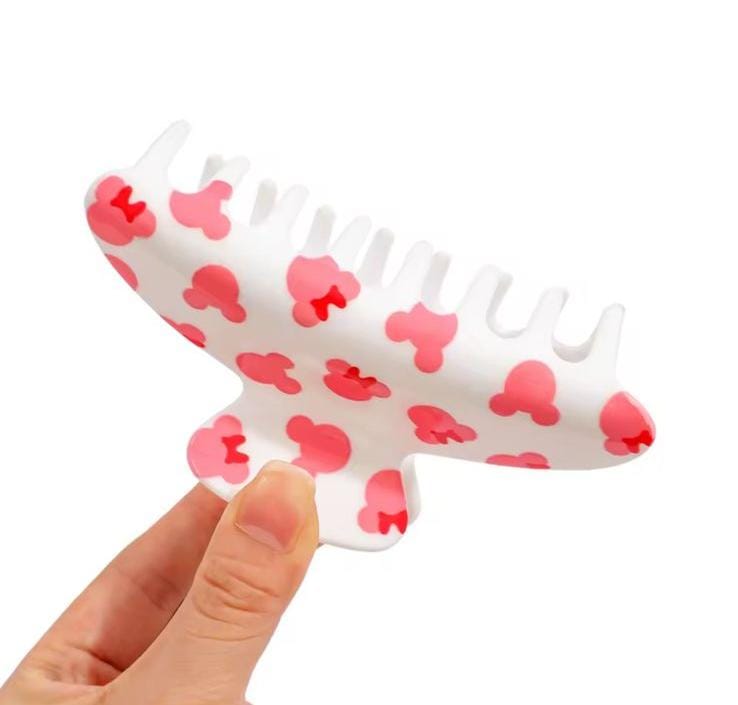 Disney Mickey and Minnie Red and White Hair Clips